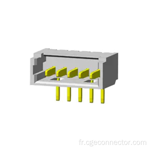 Type à angle droit du connecteur de la tranche de bougie incurvée